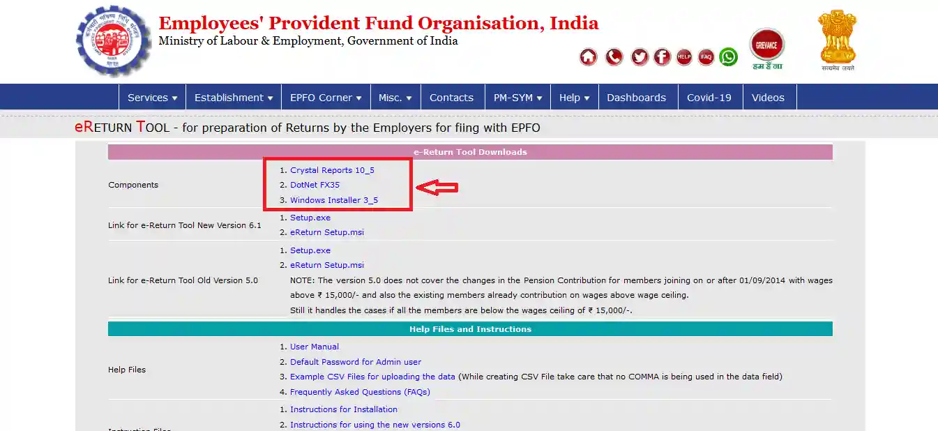 Download Necessary Components Download Necessary Components